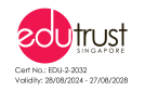 A logo with a pink circle__Description automatically generated